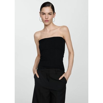 Top bustier maille MANGO