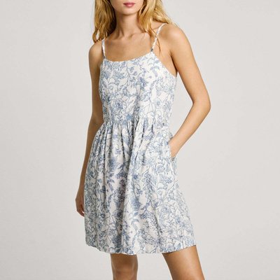 Robe Courte À Imprimé Floral PEPE JEANS
