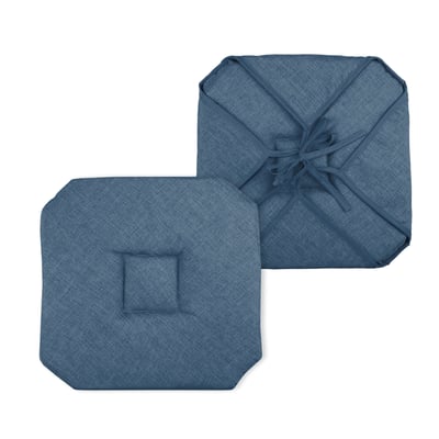 Galette de chaise italienne et unie LOVELY CASA