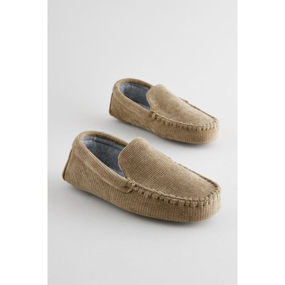 Chaussons style mocassins texturés NEXT