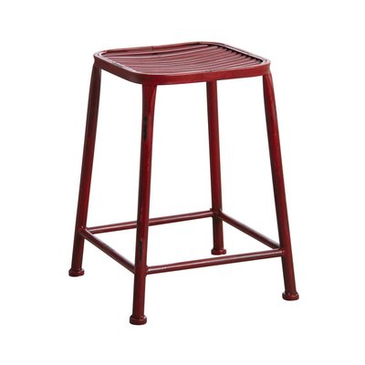 Tabouret carré en métal AUBRY GASPARD