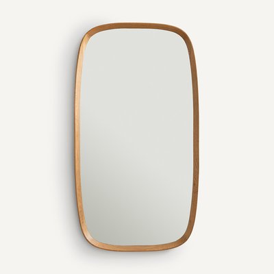 Miroir rectangulaire chêne massif, H110cm, Orion AM.PM