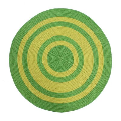 Tapis salon en coton effet cordage bi-colore  TAMTAM THE DECO FACTORY