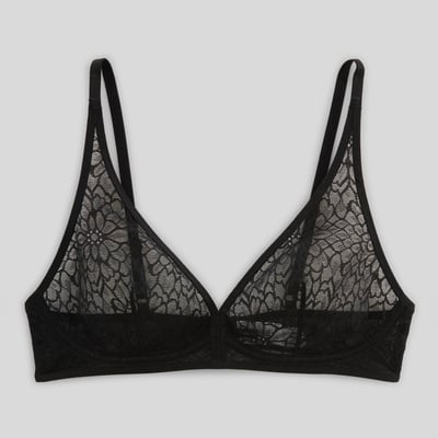 Soutien-gorge triangle foulard MELODY en dentelle MONOPRIX