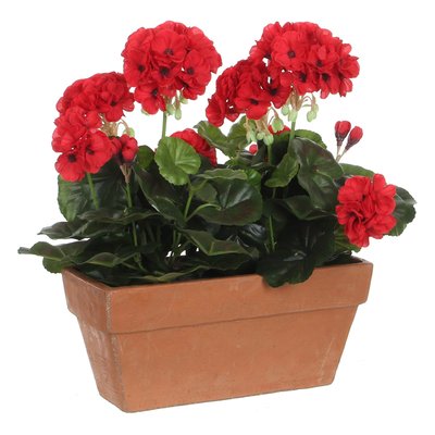 Plante artificielle GERANIUM MICA DECORATIONS