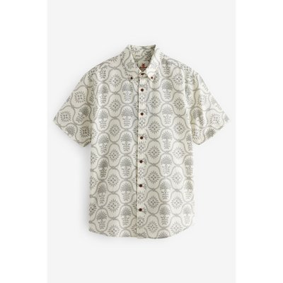 Chemise à manches courtes imprimée NEXT