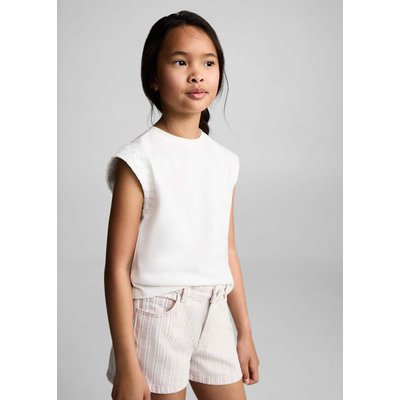 Short en jean rayures MANGO KIDS