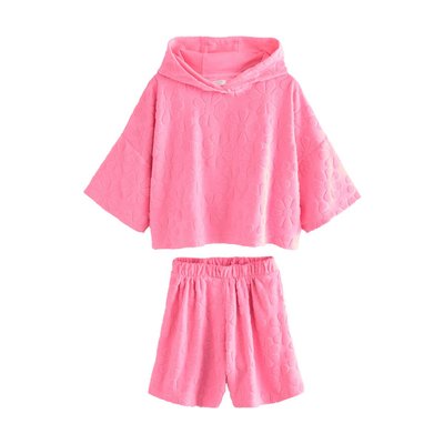 Sweat à capuche en éponge et short NEXT