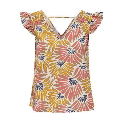 Blouse imprimée à manches courtes ONLY