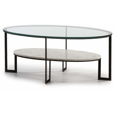 Table basse ovale en marbre, Articuza RECOLLECTION