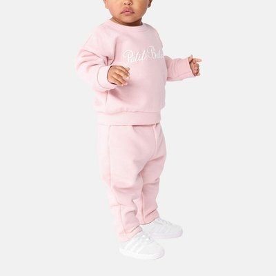 Sweat col rond brodé en molleton PETIT BATEAU