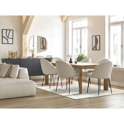 Chaise velours côtelé, LALIE BOBOCHIC