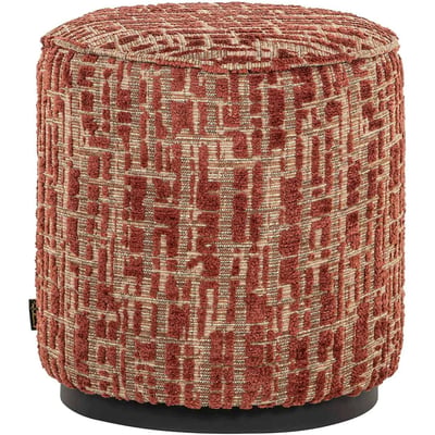 Pouf rond en polyester Terra Dalia RECOLLECTION