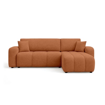 Canapé d'angle réversible convertible 4pl, NICOLE LISA DESIGN
