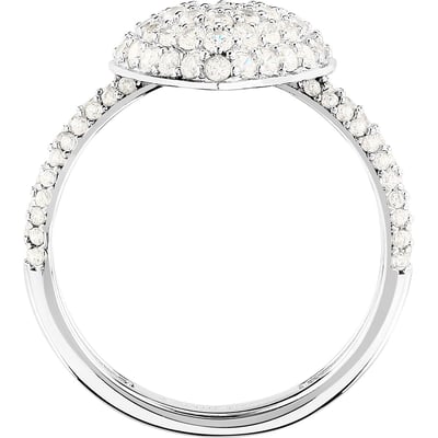 Bagues en Zircon/cubic Zirconia/recycled Silver 925/1000 et Zircon MORELLATO