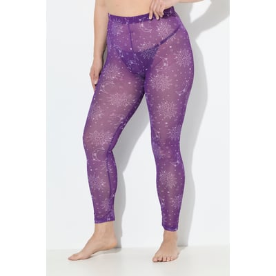 Legging-collant en mesh, soleils et lunes ULLA POPKEN