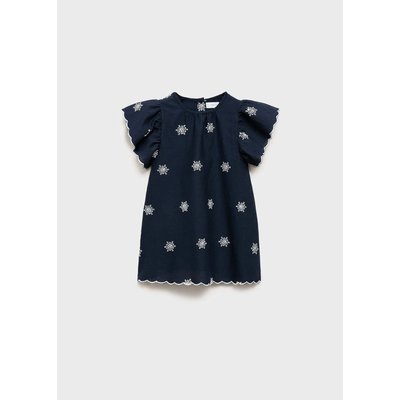 Robe détails brodés MANGO BABY