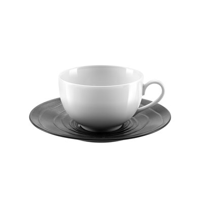Coffret 6 tasses et soucoupes café - ESCALE MEDARD DE NOBLAT