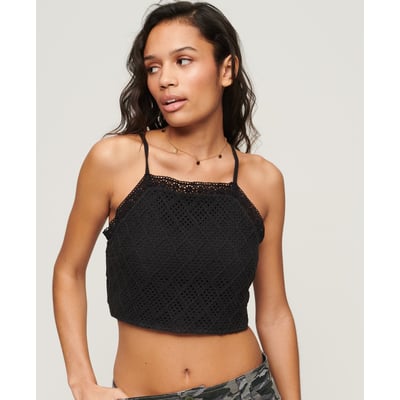 Haut court en crochet Vintage SUPERDRY