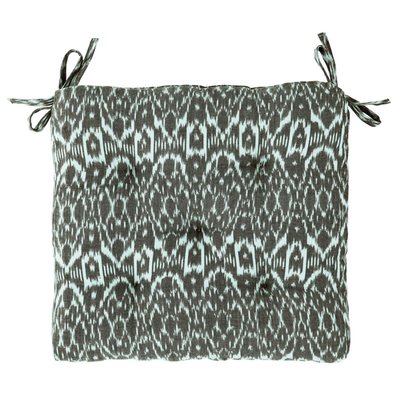 Coussin de chaise coton tissé ikat MADAM STOLTZ