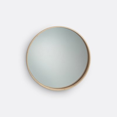 Miroir rond plaqué chêne Ø59 cm, Alaria LA REDOUTE INTERIEURS
