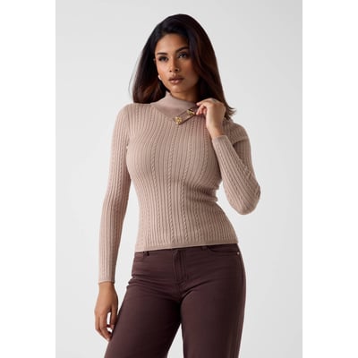 Pull À Encolure Asymétrique GUESS