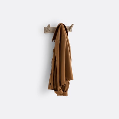 Perchero de pared, 3 ganchos, roble, Selfrid LA REDOUTE INTERIEURS