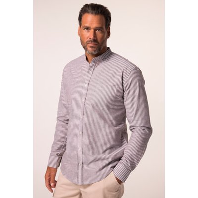Chemise à rayures en lin mélangé JP1880