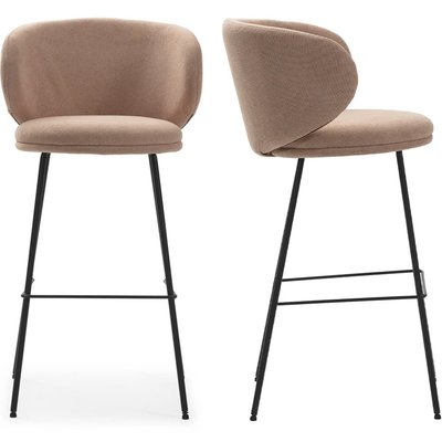 Lot de 2 tabourets en tissu - COCOON HOMIFAB