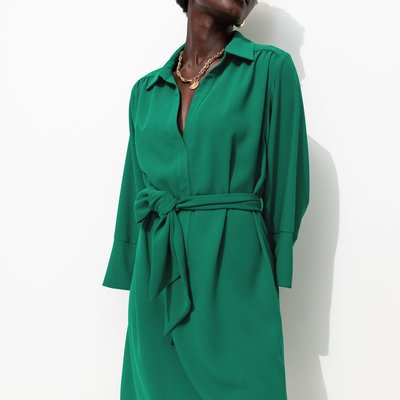 Robe courte ceinturée PROMOD