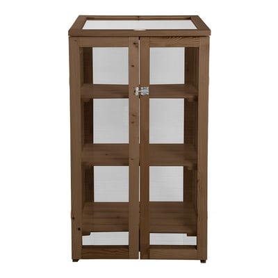 Serre de jardin Bois et polycarbonate 125cm ESSCHERT DESIGN