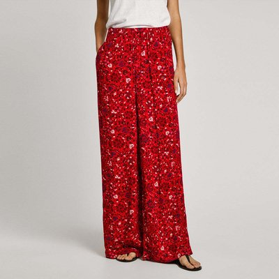 Pantalon À Imprimé Floral En Tissu Fluide PEPE JEANS