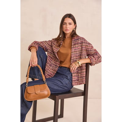 Veste motif jacquard CAROLINE Maison 123