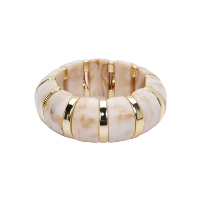 Bracelet élastique larges perles BENY HIPANEMA