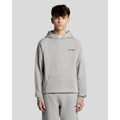 Sweat à capuche en coton logo script LYLE & SCOTT