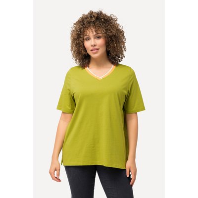 T-shirt à manches courtes et décolleté en ULLA POPKEN