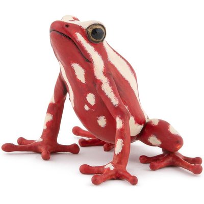 Figurine grenouille flèche tricolore PAPO