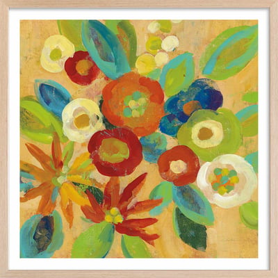 Poster flower market HEXOA