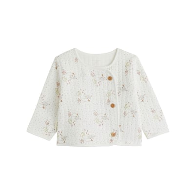 Veste bébé en molleton Doucette PETIT BEGUIN