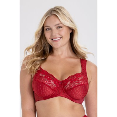 Soutien gorge emboitant jacquard et dentelle MISS MARY OF SWEDEN