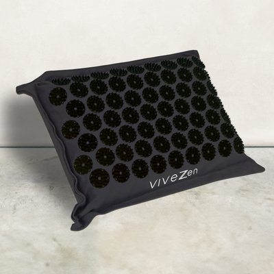 Oreiller d'acupression - 40 x 30 cm - Beige et blanc VIVEZEN