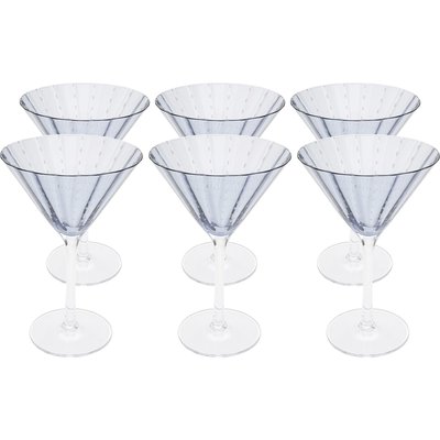 Lot de 6 verres à cocktail, CLUE KARE DESIGN