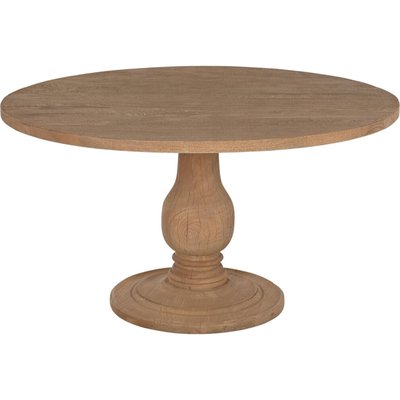 table ronde en bois de manguier pour salle à manger élégante RECOLLECTION