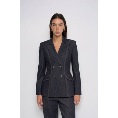 BLAZER STRUCTURÉ DENIM ATELIER SALSA JEANS