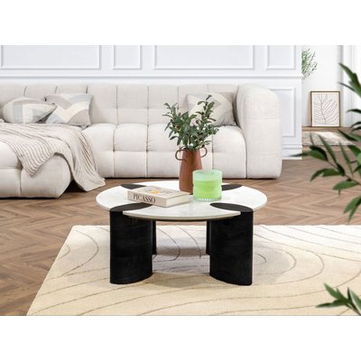 Table basse ronde en marbre, CERSEI BOBOCHIC
