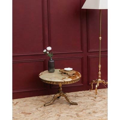 Table basse en marbre Pénélope N°33 - Bon état DEBONGOUT