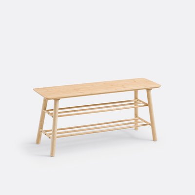 Ivo Bamboo Entrance Bench with Shoe Storage SO'HOME
