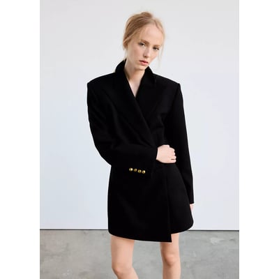 Robe courte froncée MANGO