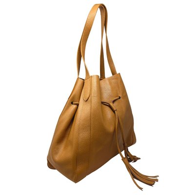 Sac à main forme bourse en cuir grainé GISEH OH MY BAG