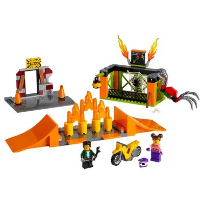 L'aire d'entraînement des cascadeurs LEGO